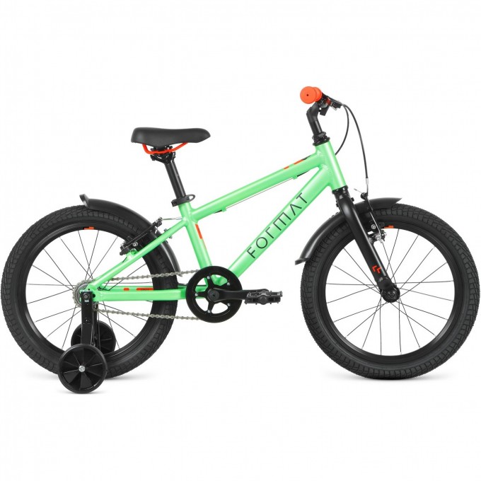Детский велосипед Format Kids 18 (18" 1 ск.) 2022, зелёный матовый RBK22FM18519 Детский велосипед Format Kids 18 (18" 1 ск.) 2022, зелёный матовый RBK22FM18519