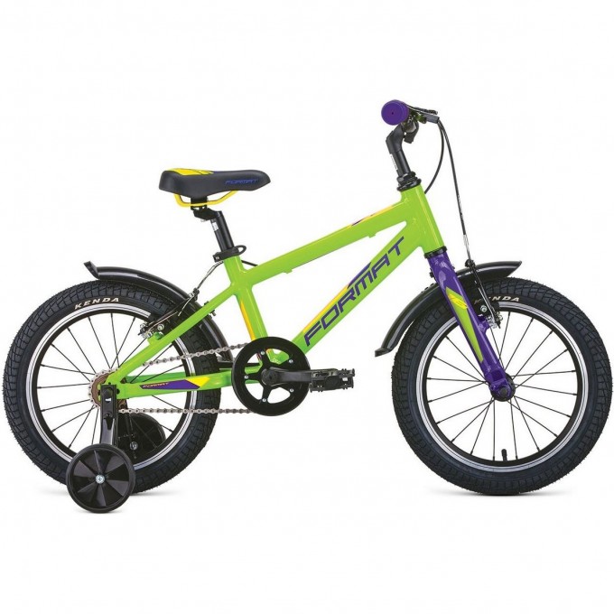 Велосипед FORMAT Kids 16 16", рост OS, 2020-2021, зеленый RBKM1K3C1005 Велосипед FORMAT Kids 16 16", рост OS, 2020-2021, зеленый RBKM1K3C1005