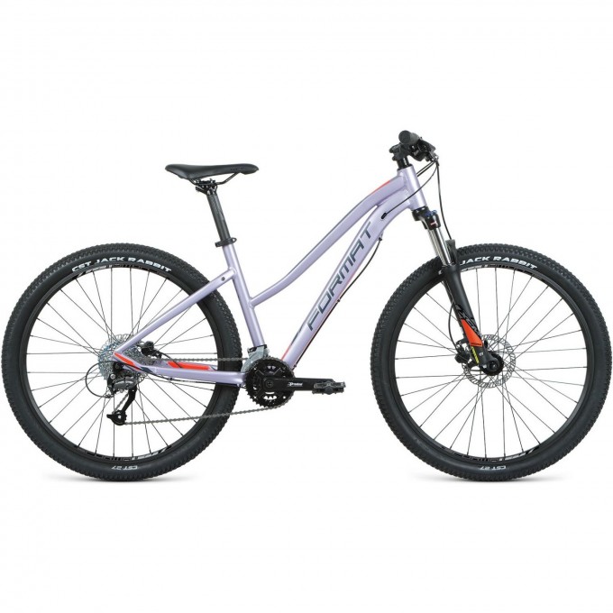 Велосипед FORMAT MOUNTAIN 7713 27,5", рост M, 2020-2021, серый матовый RBKM1C37E006 Велосипед FORMAT MOUNTAIN 7713 27,5", рост M, 2020-2021, серый матовый RBKM1C37E006